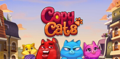 Copy Cats Slot Logo