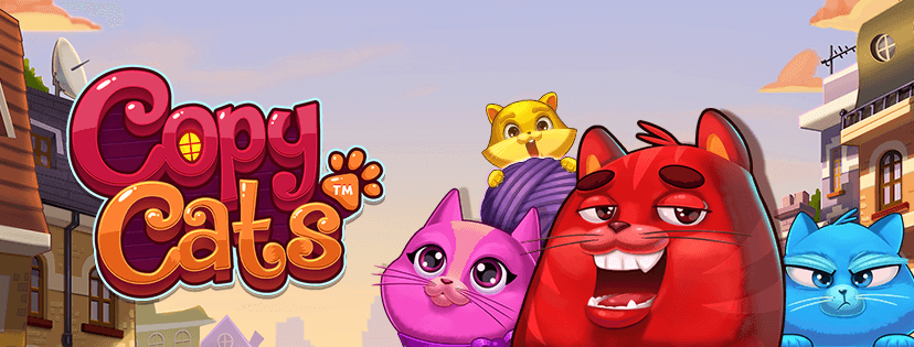 Copy Cats Slot Banner